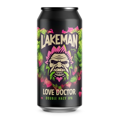 Picture of Lakeman Love Doctor Double Hazy IPA Can 440ml