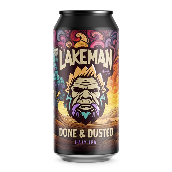 Picture of Lakeman Done & Dusted Hazy IPA Can 440ml