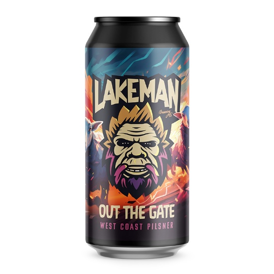 Picture of Lakeman Out The Gate West Coast Pilsner Can 440ml