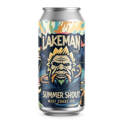 Picture of Lakeman Summer Shout West Coast IPA Can 440ml