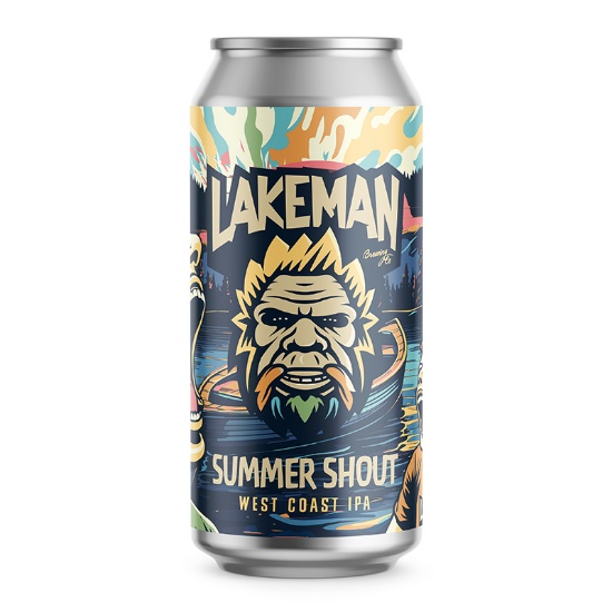 Picture of Lakeman Summer Shout West Coast IPA Can 440ml