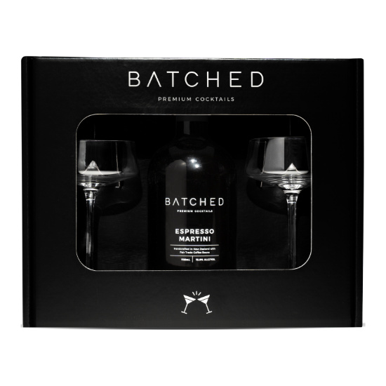 Picture of Batched Espresso Martini 2 Glasses Gift Pack 725ml
