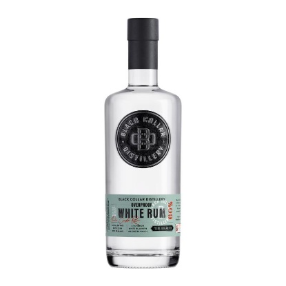 Picture of Black Collar Distillery Overproof White Rum 60% 700ml