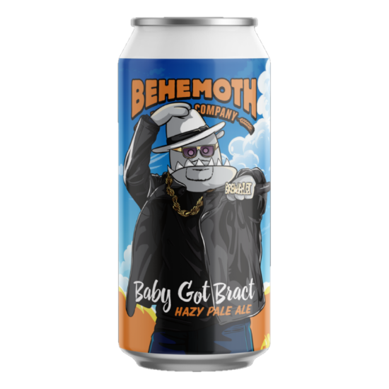 Picture of Behemoth Baby Got Bract Hazy Pale Ale Can 440ml