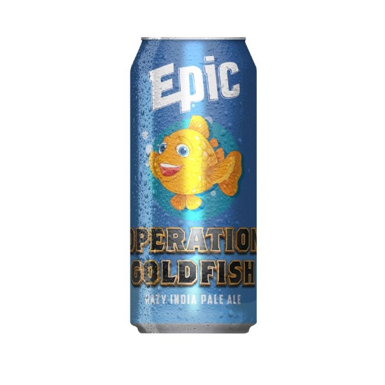 Picture of Epic Operation Goldfish Hazy IPA Can 440ml
