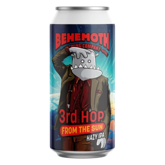 Picture of Behemoth 3rd Hop From The Sun Hazy IPA Can 440ml