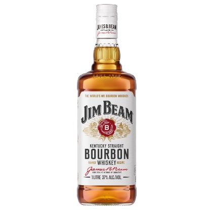 Picture of Jim Beam White Label Bourbon 1 Litre