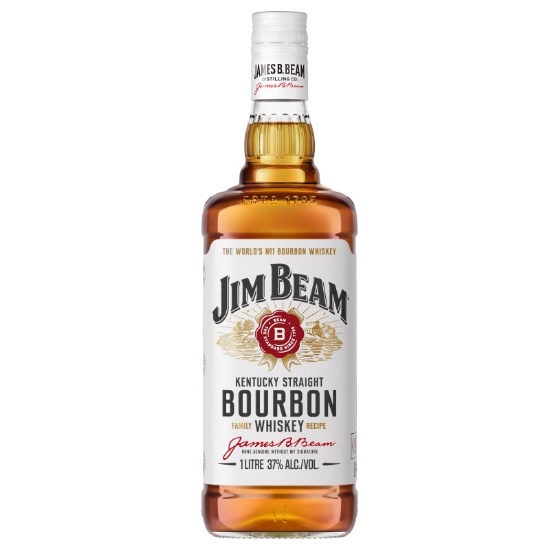 Picture of Jim Beam White Label Bourbon 1 Litre