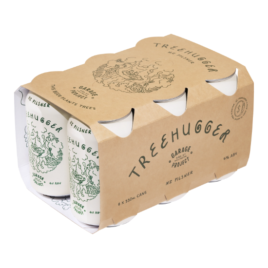 Picture of Garage Project Treehugger NZ Pilsner Cans 6x330ml