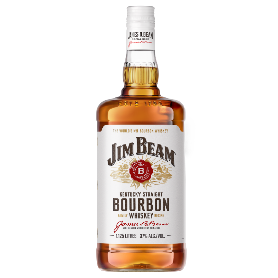 Picture of Jim Beam White Label Bourbon 1.125 Litre