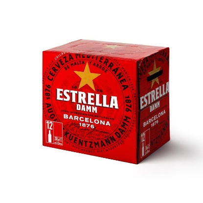 Picture of Estrella Damm Bottles 12x330ml