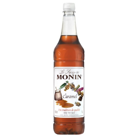 Picture of Monin Caramel Syrup Bottle 1 Litre