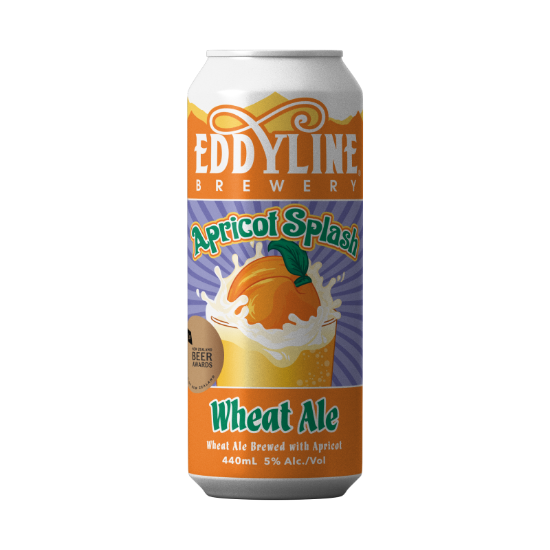 Picture of Eddyline Apricot Splash Wheat Ale Can 440ml