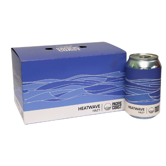 Picture of Pacific Coast Heatwave Hazy Cans 6x330ml