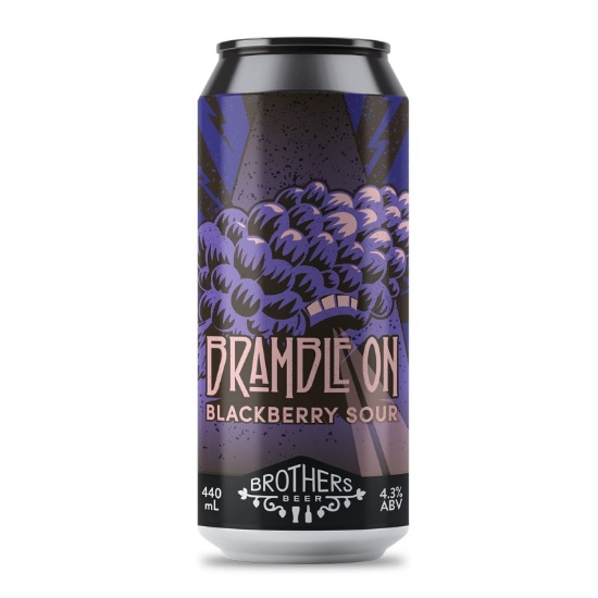 Picture of Brothers Beer Bramble On Blackberry Sour Can 440ml