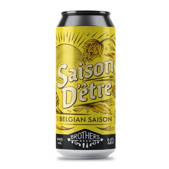 Picture of Brothers Beer Saison D'être Belgian Saison Can 440ml