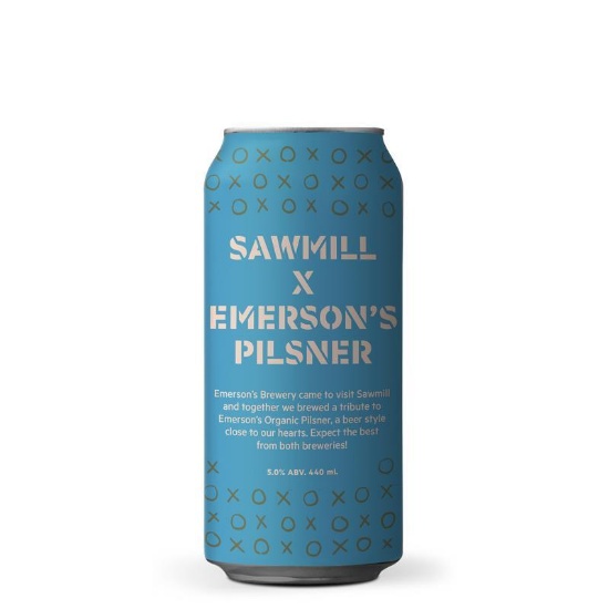 Picture of Sawmill x Emerson's Pilsner Can 440ml