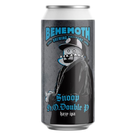 Picture of Behemoth Snoop H.O. Double P Hazy IPA Can 440ml