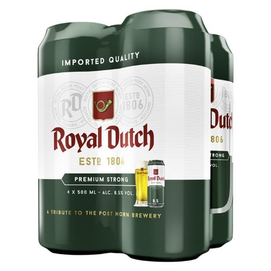 Picture of Royal Dutch 8.5% Premium Strong Cans 4x500ml