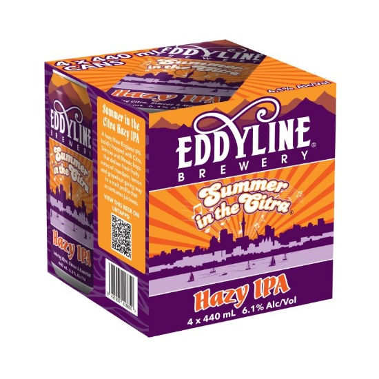 Picture of Eddyline Summer in the Citra Hazy IPA Cans 4x440ml
