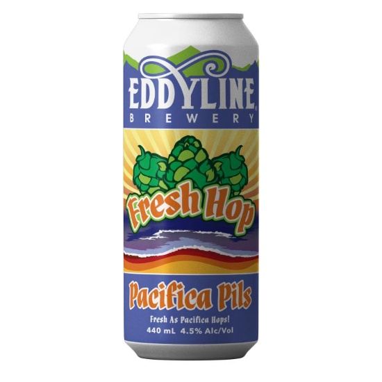 Picture of Eddyline Fresh Hop Pacifica Pilsner Can 440ml
