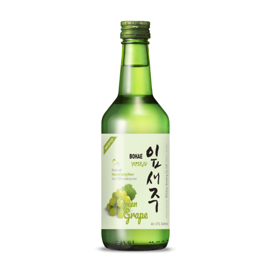 Bohae Yipseju Green Grape Soju 360ml - Specialty/Liqueur | Super Liquor