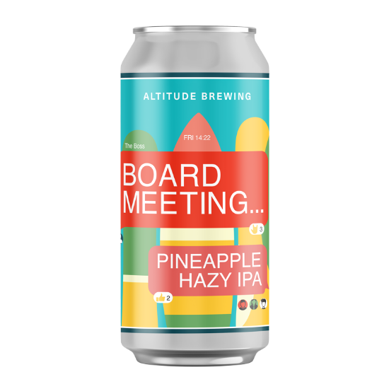 Picture of Altitude Board Meeting Pineapple Hazy IPA Can 440ml