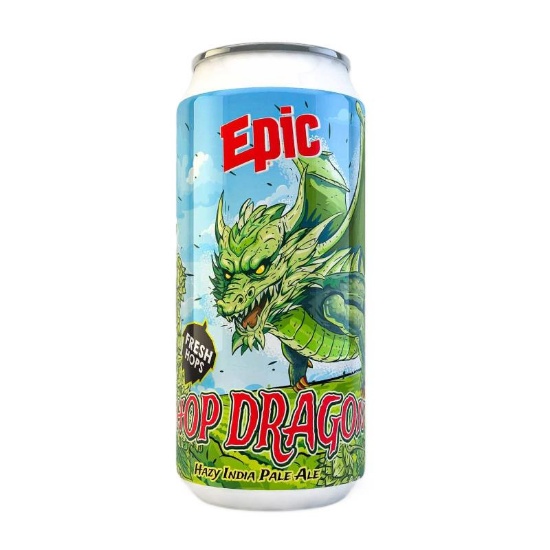 Picture of Epic Hop Dragon Fresh Hop Hazy IPA Can 440ml