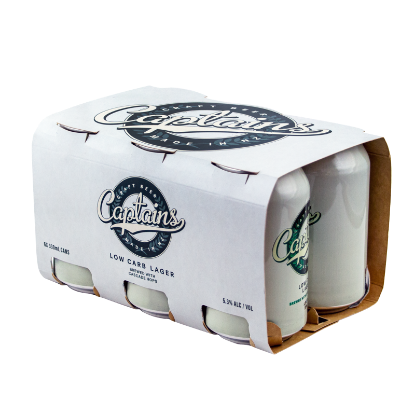 Picture of Captains Low Carb Lager Cans 6x330ml
