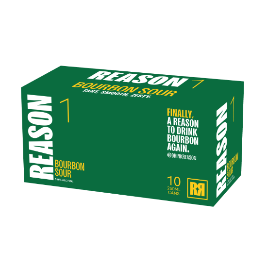 Picture of Reason 1 Bourbon Sour 5.9% Cans 10x250ml