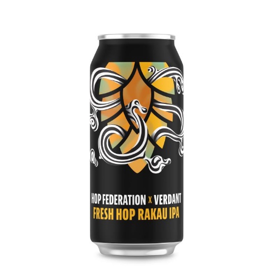 Picture of Hop Federation x Verdant Fresh Hop Rakau IPA Can 440ml