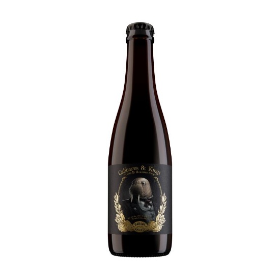 Picture of Garage Project Cabbages & Kings Oyster Horopito Stout Bottle 375ml