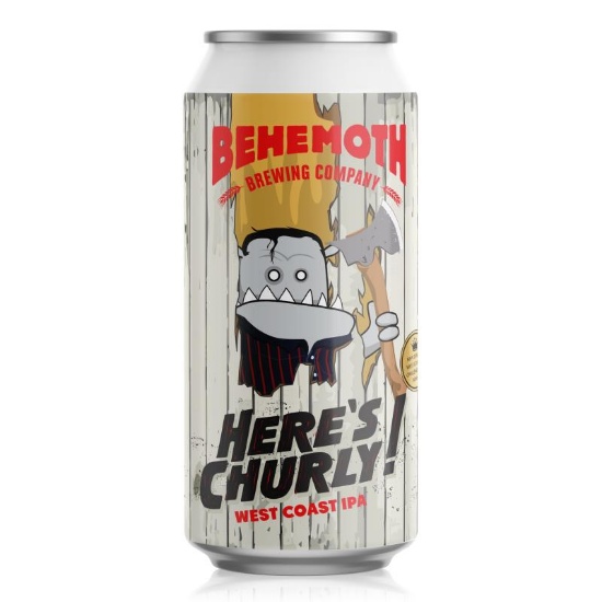 Picture of Behemoth Here's Churly! West Coast IPA Can 440ml