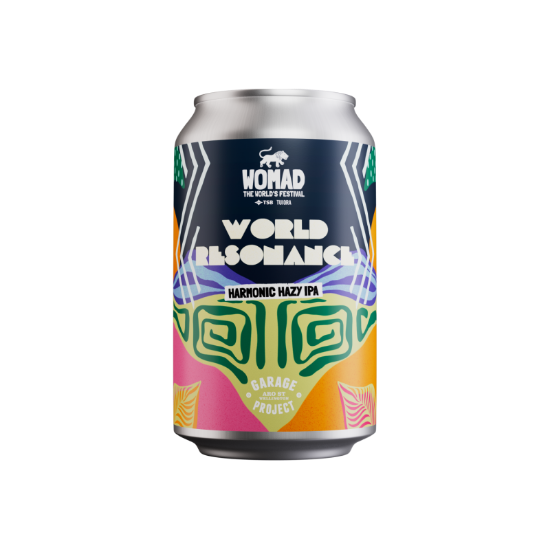 Picture of Garage Project x Womad World Resonance Harmonic Hazy IPA Can 330ml