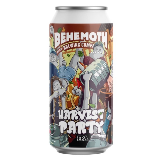 Picture of Behemoth Harvest Party IPA Can 440ml