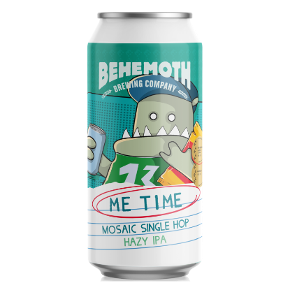 Picture of Behemoth Me Time Mosaic Single Hop Hazy IPA Can 440ml