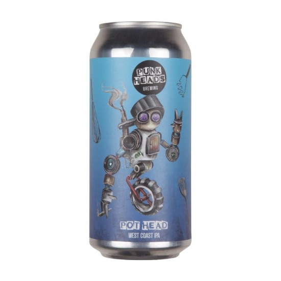 Picture of Punk Heads Pot Head West Coast IPA Can 440ml