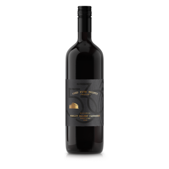 Picture of Shed Five Thirty Estate Reserve Merlot Malbec Cabernet 750ml