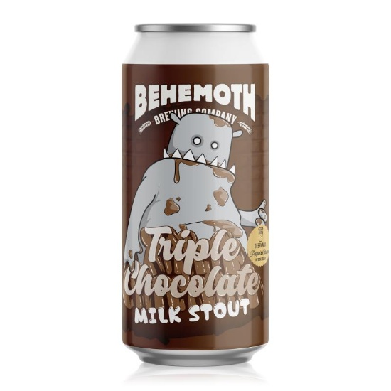 Picture of Behemoth Triple Chocolate Milk Stout Can 440ml