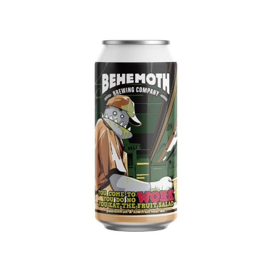 Picture of Behemoth Work Passionfruit & Kiwifruit Sour Ale Can 440ml