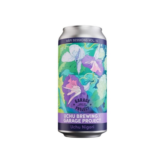 Picture of Uchu Brewing X Garage Project Hapi Sessions Vol. 15 Uchu Nigori Can 440ml