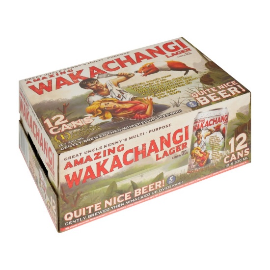 Picture of Wakachangi Lager Cans 12x330ml