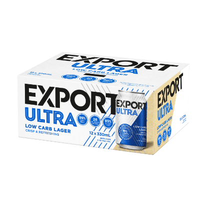 Picture of Export Ultra Low Carb Lager Cans 12x330ml