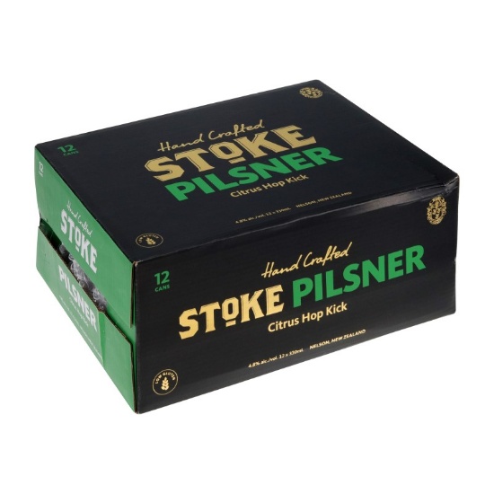 Picture of Stoke Pilsner Cans 12x330ml