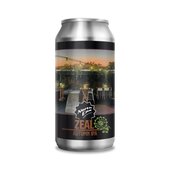 Picture of North End Zeal Autumn Green Hopped IPA Can 440ml