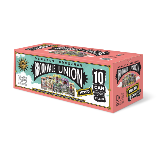 Picture of Brookvale Union Mixed Fridge Filler 6% Cans 10x330ml