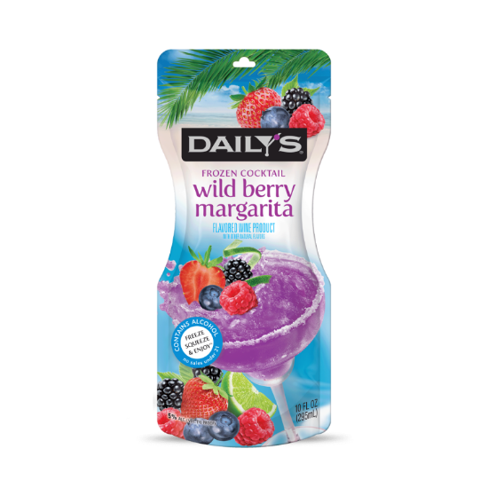 Picture of Daily's Frozen Cocktail Wild Berry Margarita 5% Pouch 295ml