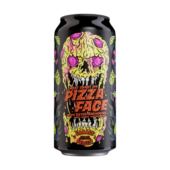 Picture of Garage Project Pizza Face West Coast IPA Can 440ml