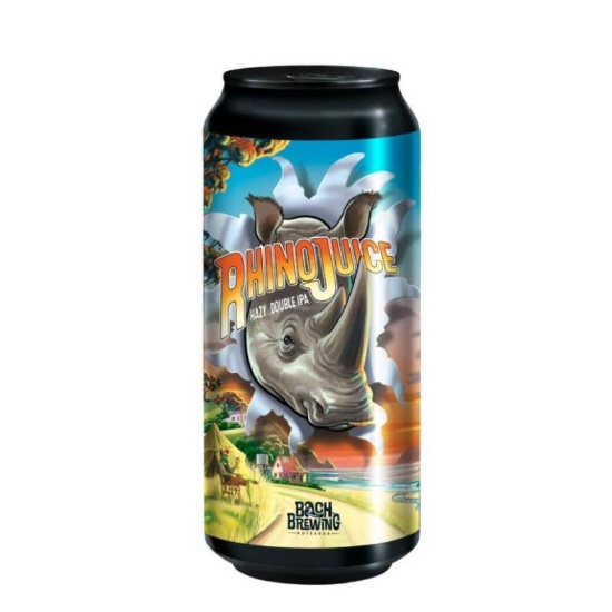 Picture of Bach Brewing Rhino Juice Hazy Double IPA Can 440ml