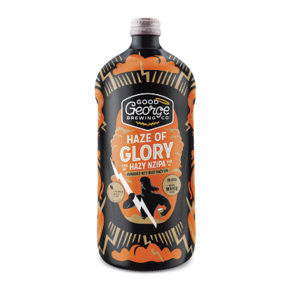 Picture of Good George Hazy of Glory Hazy NZIPA Bottle 946ml